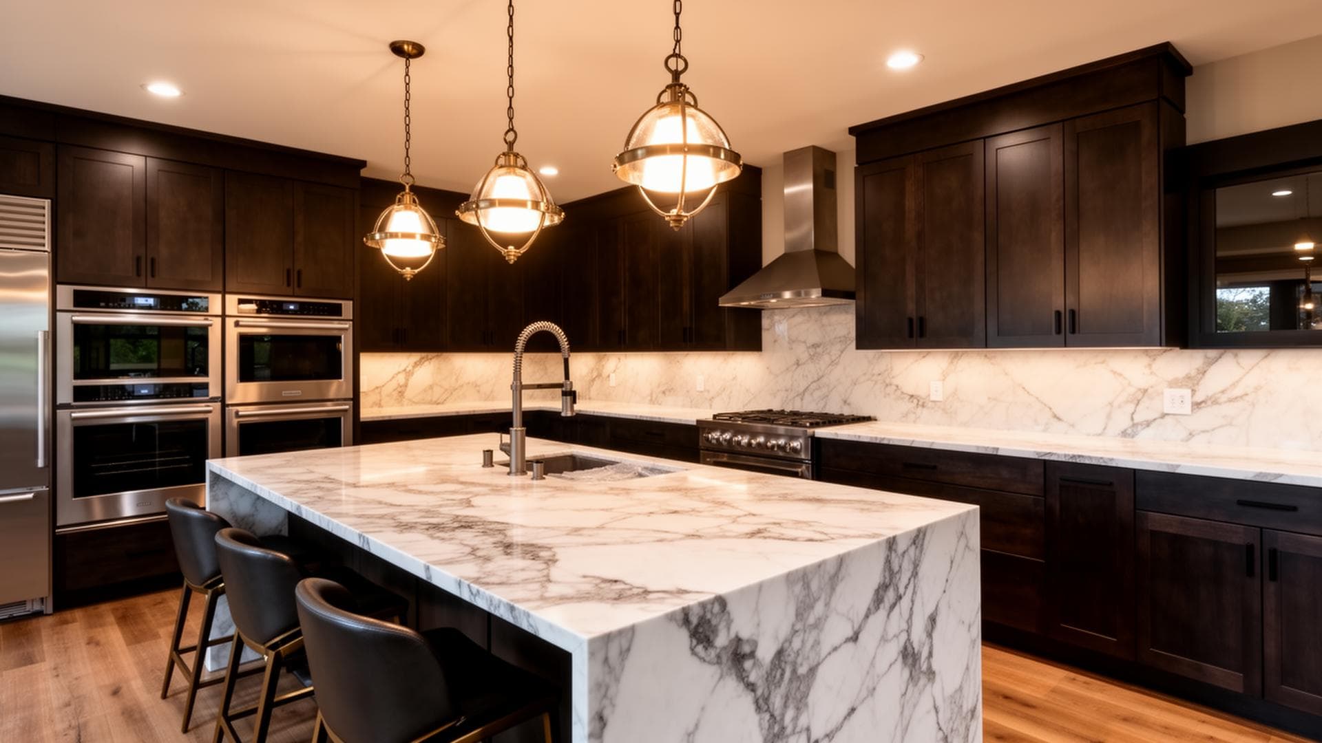 Luxury kitchen remodel by JR07 Development